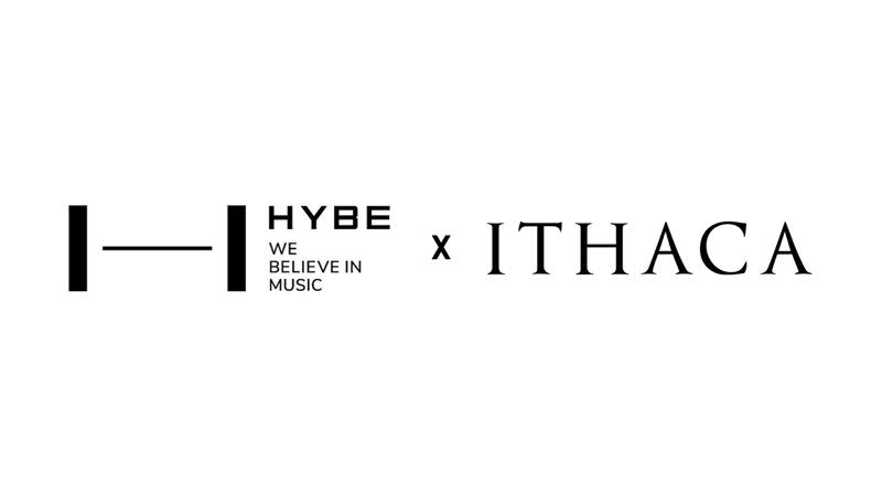 HYBE豪擲１兆韓元收購旗下擁有小賈斯汀等知名藝人的「Ithaca Holdings」。（圖／翻攝自HYBE官方推特）