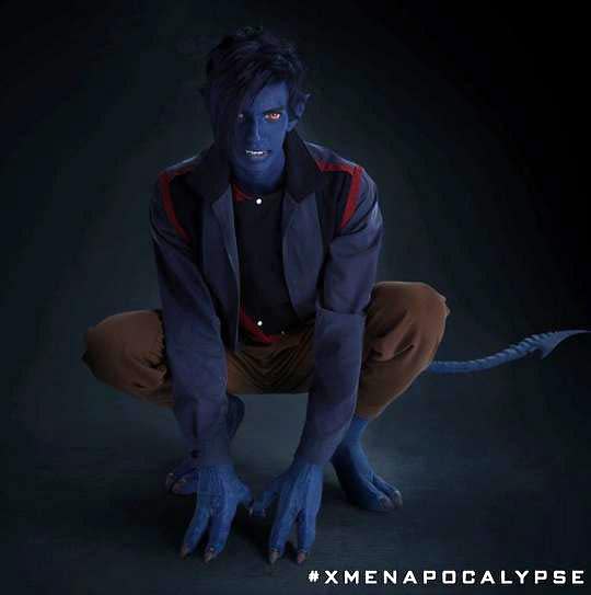 See The New Nightcrawler From The Set Of X-Men: Apocalypse