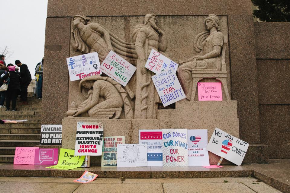 Scenes from the Women’s March on Washington