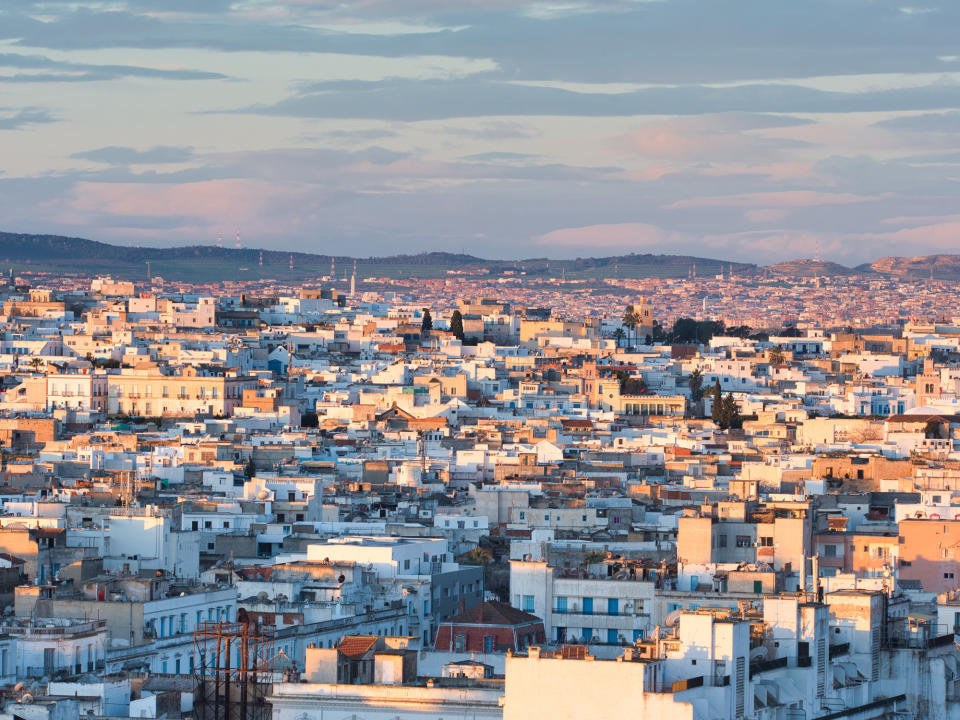 A city view in Tunisia.