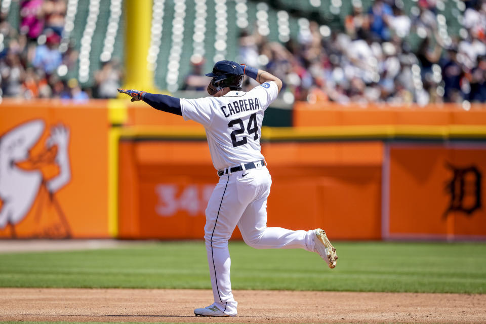 Miguel Cabrera已表態2023年將是他的MLB生涯最後一季。（Photo by Nic Antaya/Getty Images）