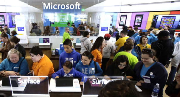 Microsoft Store Opening