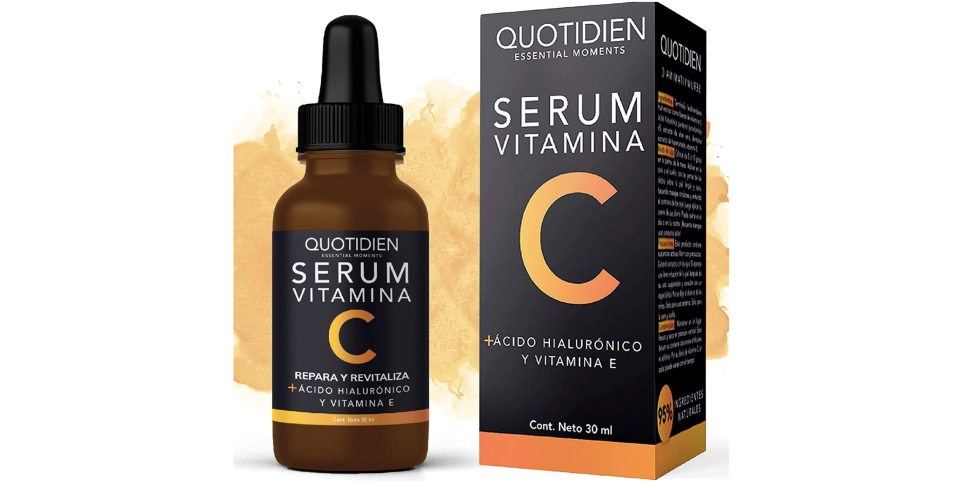 Serum Vitamina C + Ácido Hialurónico + Vitamina E | 95% Ingredientes Naturales. (Foto: Amazon)