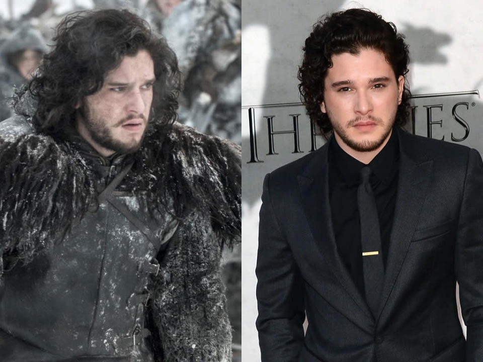 <b>Kit Harington (Jon Snow)</b><br><br>With and without the extra "Game of Thrones" scruff, there's no denying Kit Harington's brooding good looks. <br><br> <a href="http://tv.yahoo.com/news/how-kit-harington-s-lost-keys-almost-derailed--game-of-thrones--season-3-215916169.html" data-ylk="slk:How Kit Harington's Lost Keys Almost Derailed 'Game of Thrones' Season 3;elm:context_link;itc:0;sec:content-canvas;outcm:mb_qualified_link;_E:mb_qualified_link;ct:story;" class="link  yahoo-link">How Kit Harington's Lost Keys Almost Derailed 'Game of Thrones' Season 3</a>