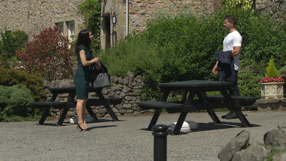 Monday, August 10: Leyla seems confused by her meeting with Gaz