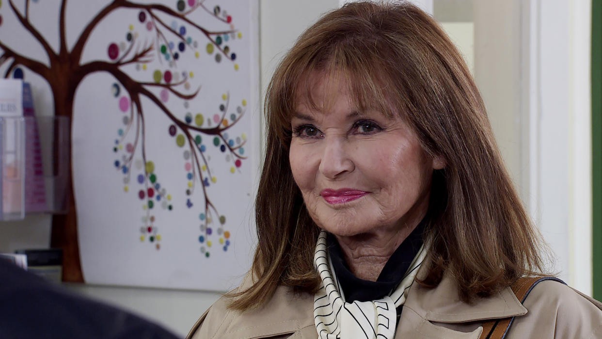 Stephanie Beacham as Martha in Coronation Street. (ITV)