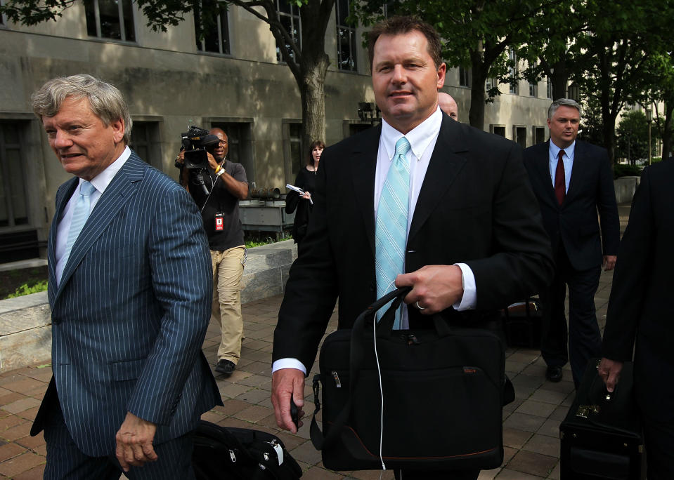 Former Roger Clemens Teammate Andy Pettitte Appears At His Perjury Trial