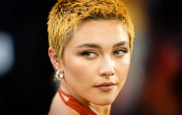 Florence Pugh attends the Oppenheimer UK premiere 