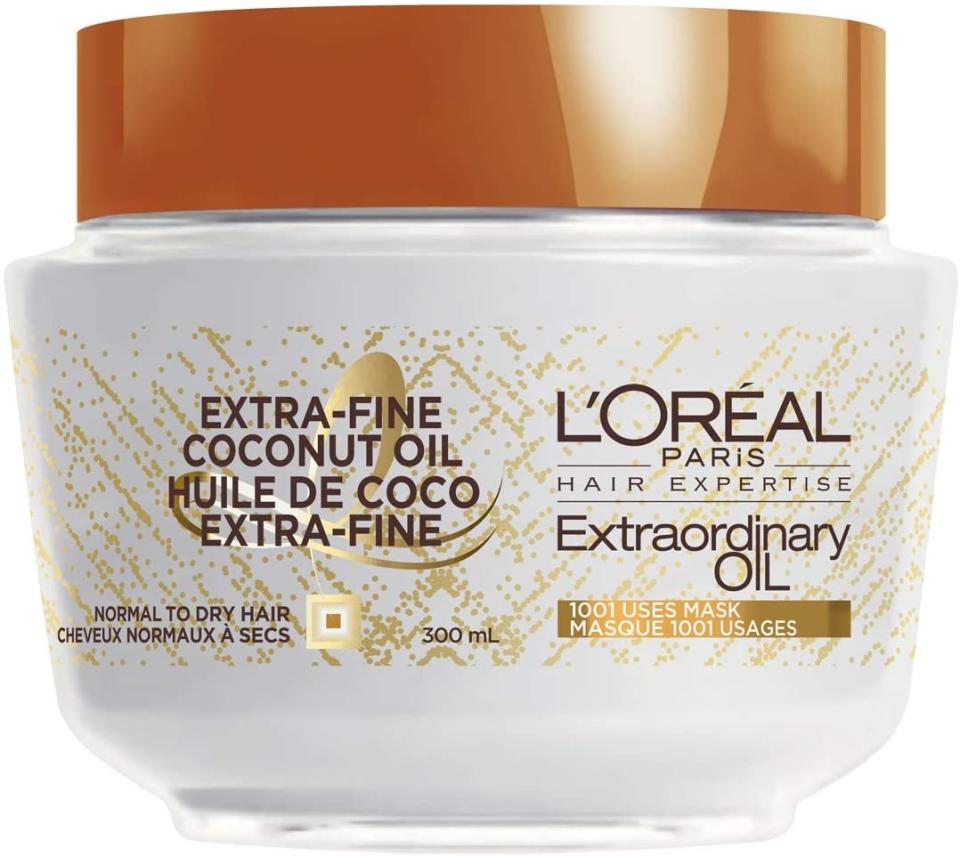 L'Oreal Paris Hair Expertise Extraordinary Oil 1001 Uses Hair Mask with Coconut Oil - Amazon Canada