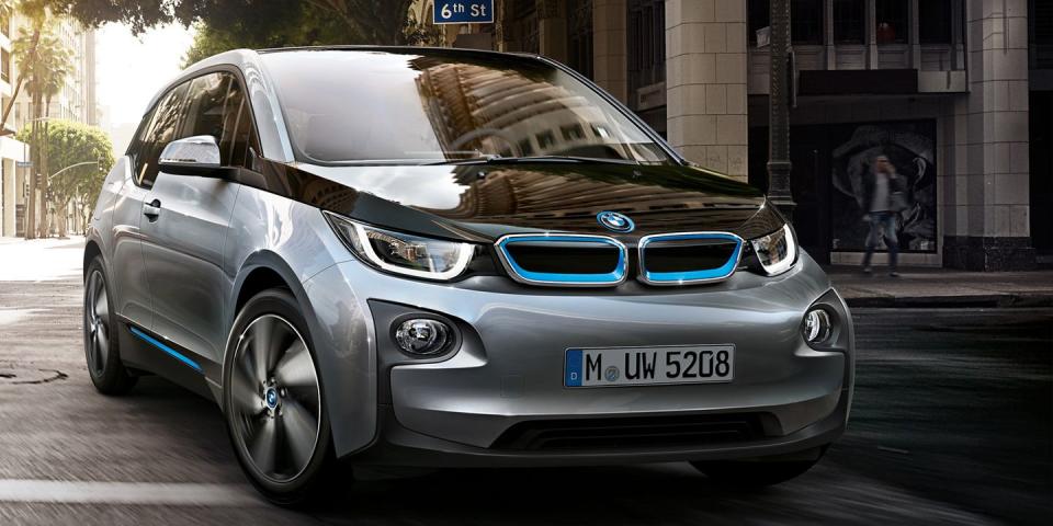 <p>The i3 is BMW's vision for the future of urban transportation. <a href="https://www.roadandtrack.com/new-cars/road-tests/reviews/a5825/bmw-i3-road-test/" rel="nofollow noopener" target="_blank" data-ylk="slk:It has 170 hp;elm:context_link;itc:0;sec:content-canvas" class="link ">It has 170 hp</a> from its electric motors and has lightweight carbon fiber construction to help maximize the range. It also looks like a sci-fi film come to life. <a href="https://www.ebay.com/itm/2014-BMW-i3-Hatchback-w-Range-Extender/133221027505?hash=item1f04978eb1:g:o~oAAOSwEDBduAq8" rel="nofollow noopener" target="_blank" data-ylk="slk:Here's an early production model;elm:context_link;itc:0;sec:content-canvas" class="link ">Here's an early production model</a> you can own for just $15,000. </p>