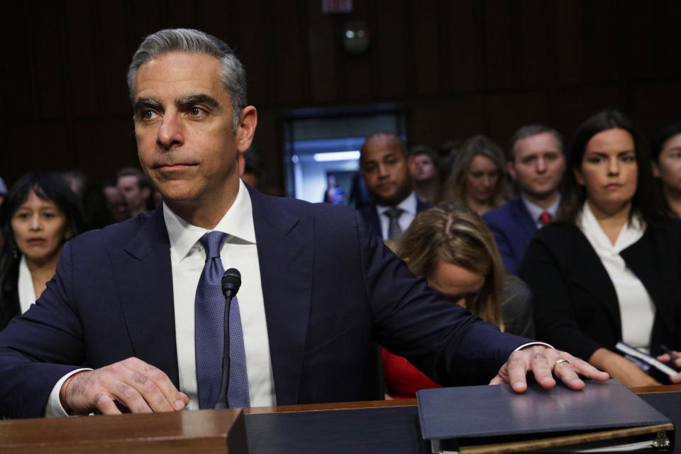 WASHINGTON, DC - JULY 16:  Head of Facebook’s Calibra David Marcus waits for the beginning of a hearing before Senate Banking, Housing and Urban Affairs Committee July 16, 2019 on Capitol Hill in Washington, DC. The committee held the hearing on "Examining Facebook's Proposed Digital Currency and Data Privacy Considerations."  (Photo by Alex Wong/Getty Images)