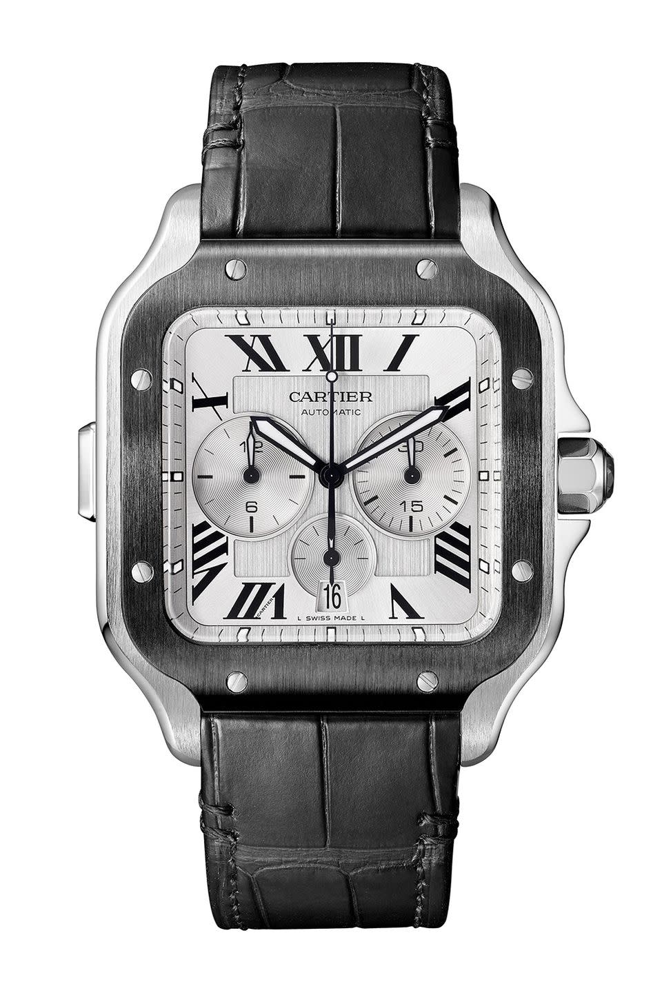 5) Cartier Santos Chronograph