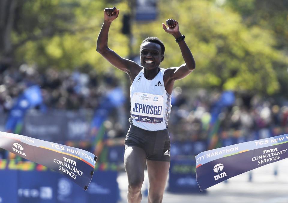 9) Joyciline Jepkosgei Debuts in NYC Marathon, Beats Mary Keitany