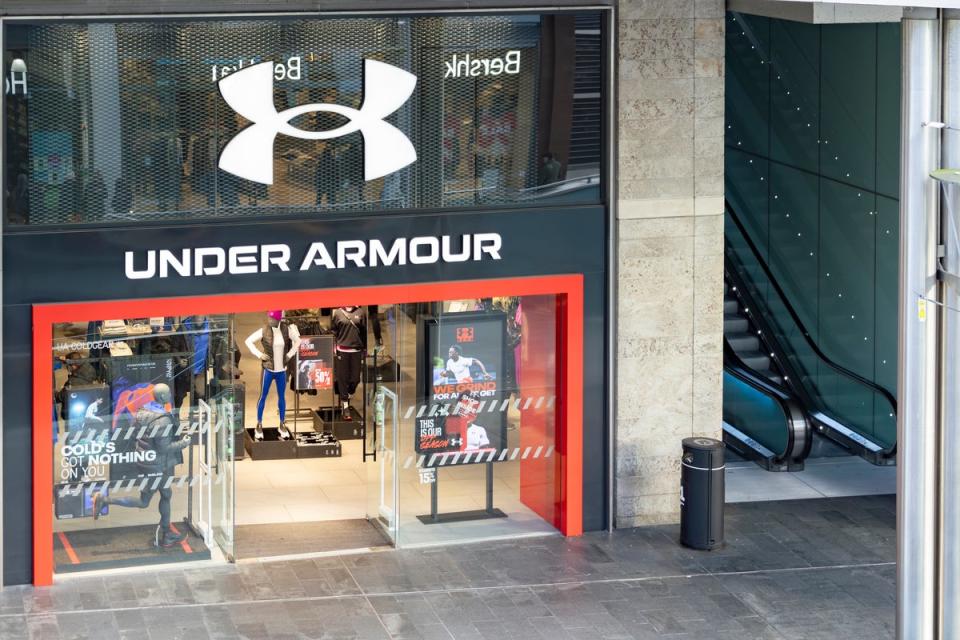 Sportswear company Under Armour announced plans to layoff workers. (Getty Images)