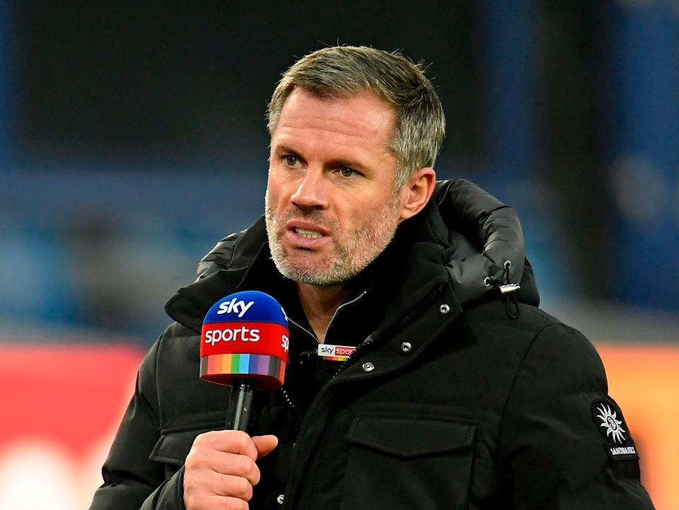 Jamie Carragher believes Carlo Ancelotti can make the difference for Everton (Getty)