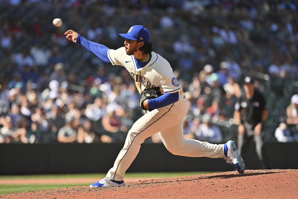 Andres Munoz成為水手重要戰力。（Photo by Alika Jenner/Getty Images）