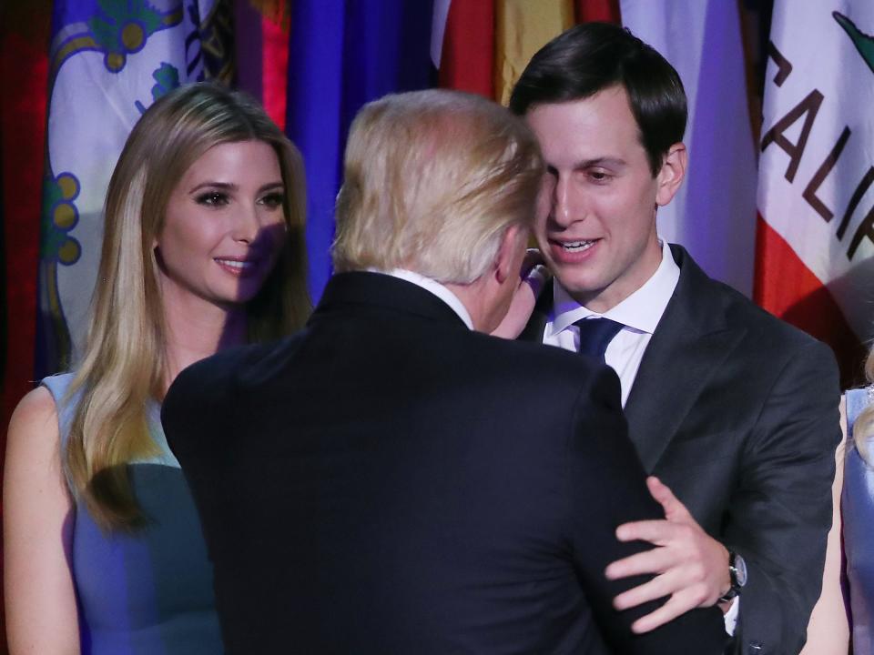 Ivanka Trump, Jared Kushner, Donald Trump