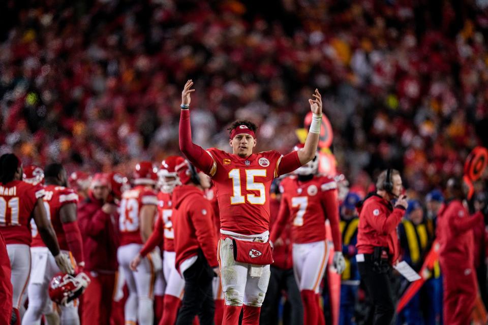 Patrick Mahomes and the Kansas City Chiefs are favored against the Cincinnati Bengals in the AFC Championship Game.