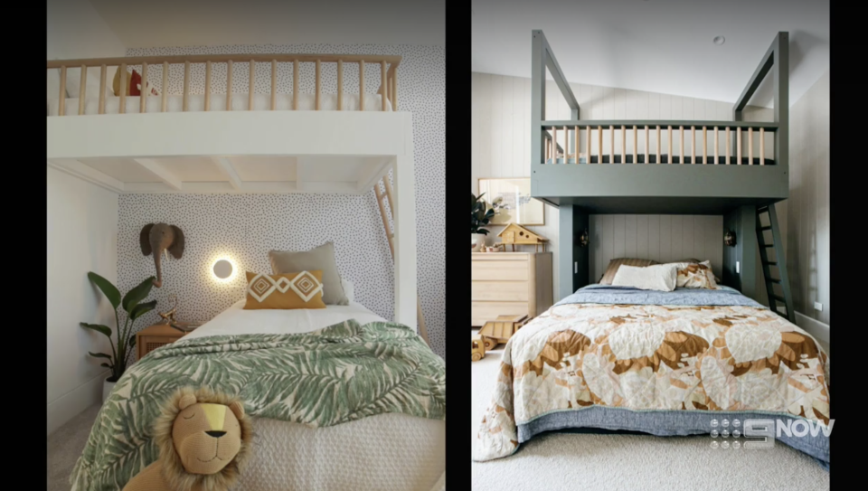 Luke and Jas' kids bedroom vs Kyal and Kara's 