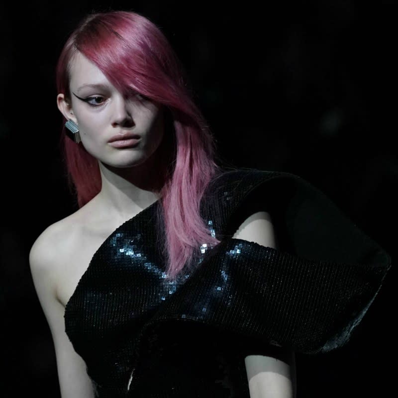 Saint Laurent: Pretty in Pink