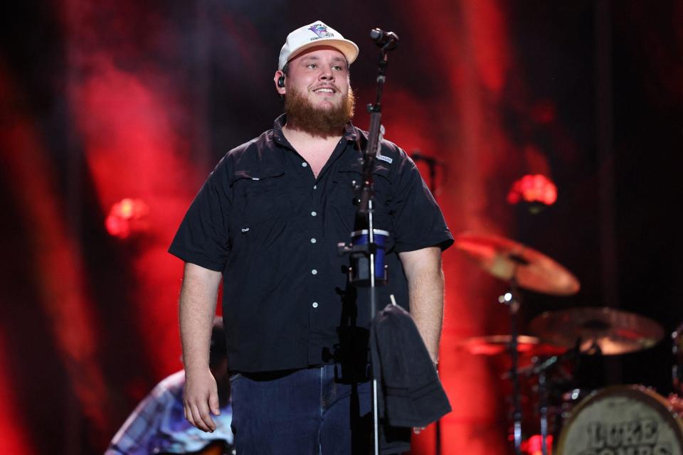 Luke Combs at CMA FEST