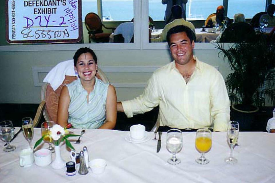 <p>Modesto Police Dept/ZUMAPRESS.com</p> Laci Peterson, Scott Peterson