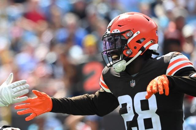 Browns place Greedy Williams on IR, 3 others questionable for Panthers game