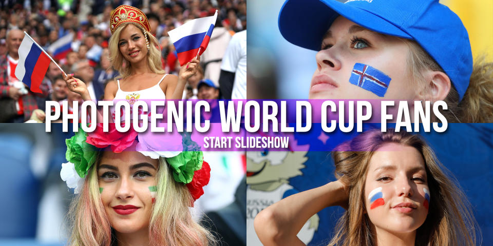World Cup's most photogenic fans