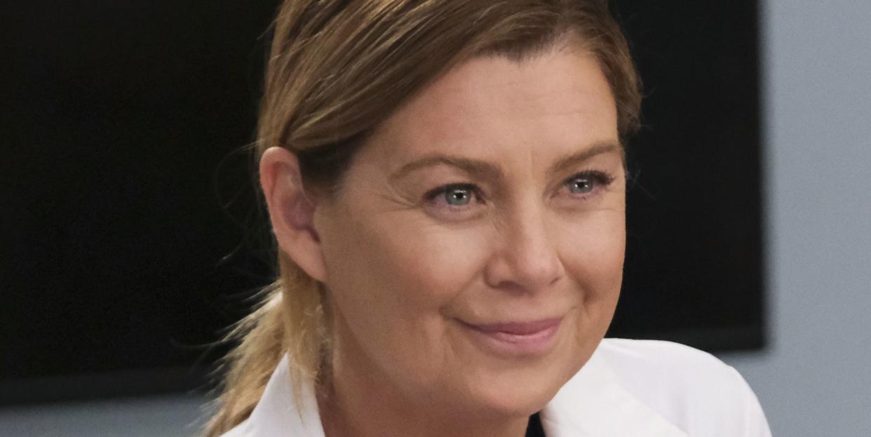 grey's anatomy ellen pompeo as meredith grey