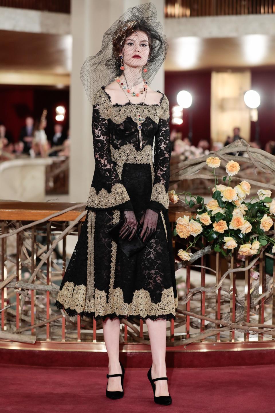 Dolce & Gabbana presents part three of the Alta Moda weekend at New York’s Metropolitan Opera House.