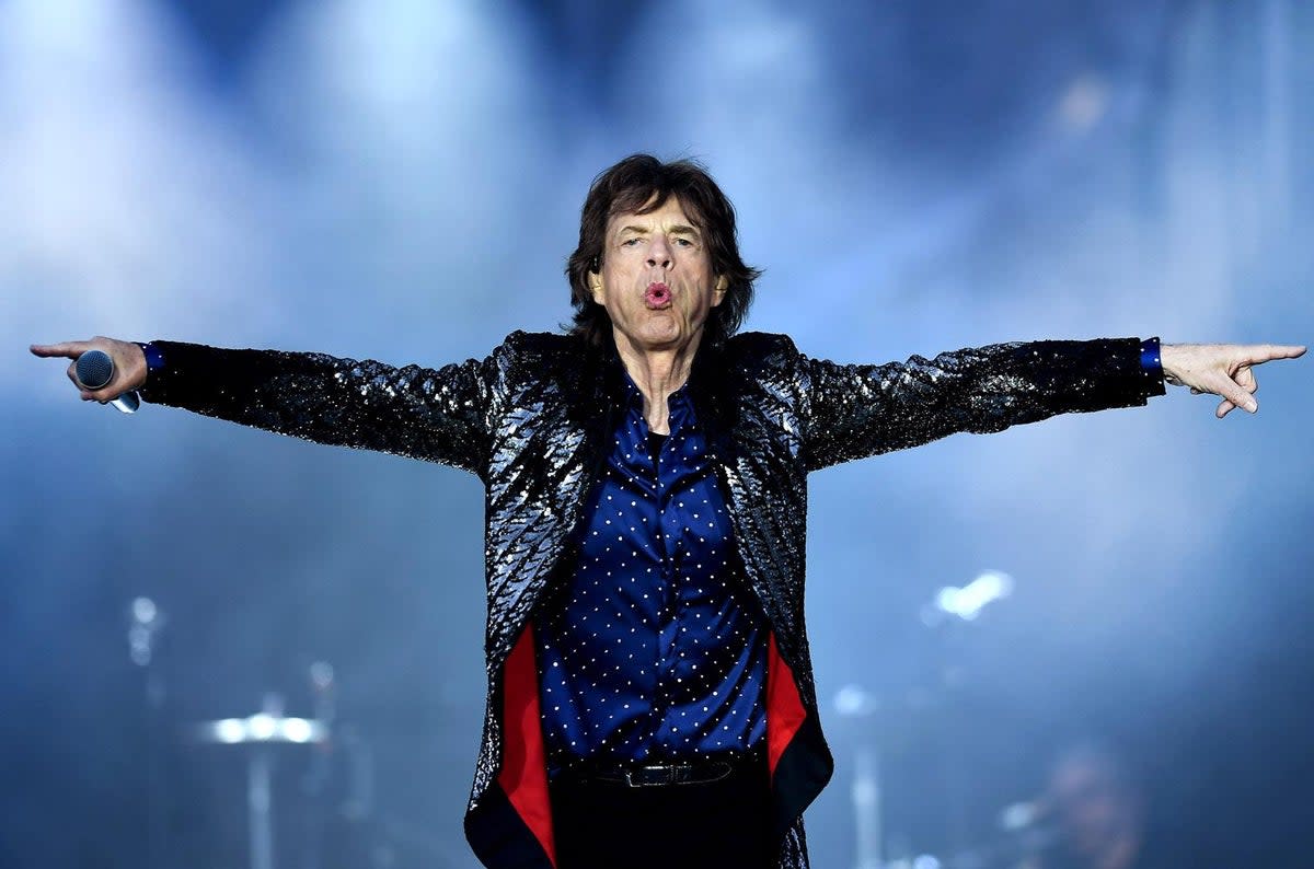 Mick Jagger on stage in 2018  (Getty Images)