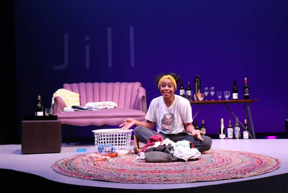 Sacramento’s Danielle Truitt stars in the one-woman show “3: Black Girls Blues” at B Street Theatre.