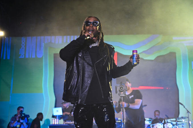 LAS VEGAS, NEVADA – MAY 14: Ty Dolla $ign performs during the Smirnoff ‘Elevating Fun to New Heights’ event as the presenting partner of the Billboard MusicCon inaugural weekend at AREA15 on May 14, 2022, in Las Vegas, Nevada. (Photo by David Becker/Getty Images for Smirnoff)