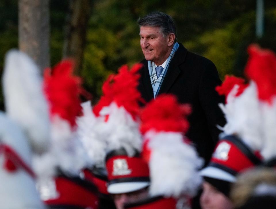 There's been much speculation that retiring U.S. Sen. Joe Manchin, a Democrat from West Virginia, will run as a third-party candidate.