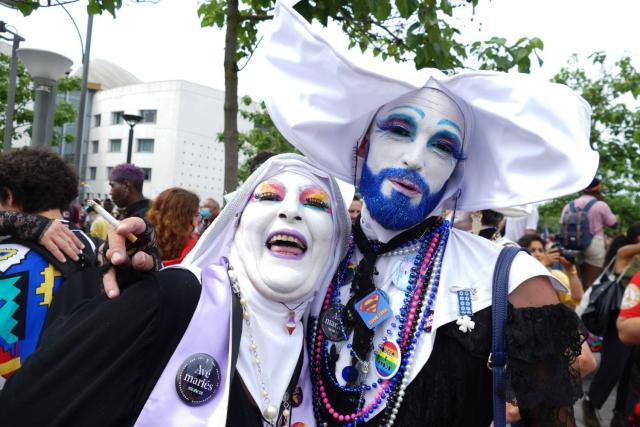 Protesters Flock To Dodger Stadium On 'Pride Night' After Invite  Controversy