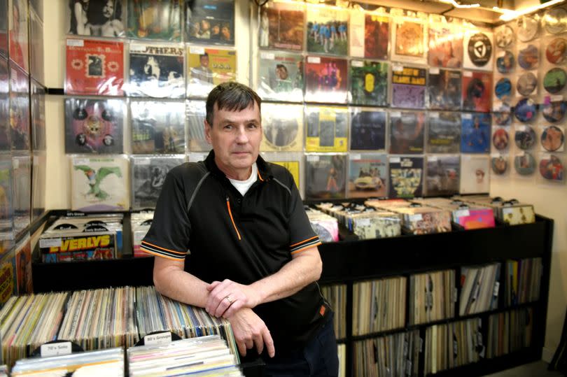 Record shop owner Steve Mathie said that the economy is looking good, but the NHS is still something that needs fixing