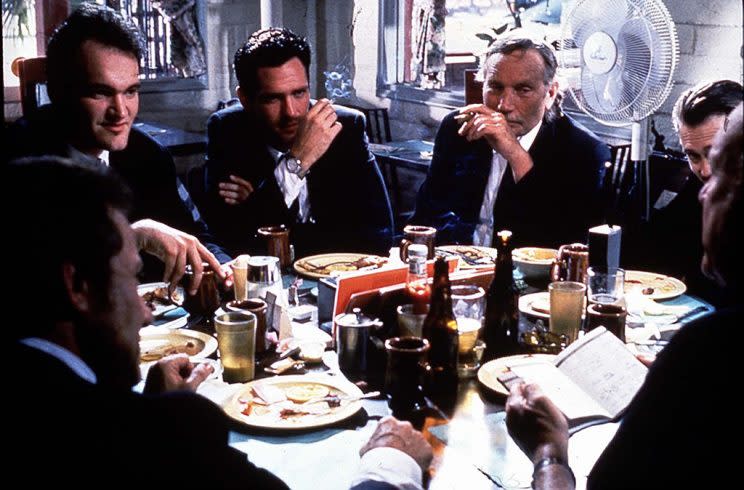 The cast of ‘Reservoir Dogs’ (Photo by: Mary Evans/Ronald Grant/Everett Collection)