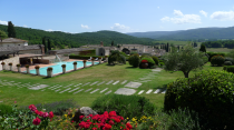 <p><span>Tuscany is a favourite with honeymooners – and you can see why, with its stunning scenery, fantastic food and wine and culture in spades. </span><a rel="nofollow noopener" href="http://curiocollection3.hilton.com/en/hotels/italy/la-bagnaia-golf-and-spa-resort-siena-curio-collection-by-hilton-SAYLBQQ/index.html" target="_blank" data-ylk="slk:La Bagnaia Golf & Spa Resort;elm:context_link;itc:0;sec:content-canvas" class="link "><span>La Bagnaia Golf & Spa Resort</span></a><span> is tucked away in the hills, once a medieval village, and facilities include a world class golf course and wellness spa. From £147 per night. [Photo: Hilton]</span> </p>