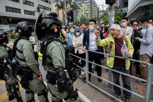 Hong Kong activists have begun bringing loaves of 'Life Bread' -- a local brand beloved by Hong Kongers -- to demonstrations