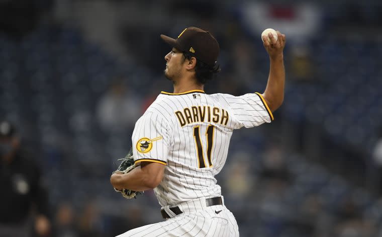 達比修有(Yu Darvish)是教士本季主場先發最強的投手，主場自責分率僅1.37。法新社