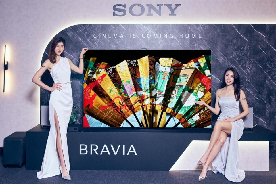 ▲採用mini LED顯示面板的BRAVIA 9系列                               