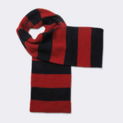 Boy's Striped Cashmere Scarf