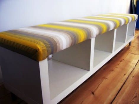 Lack Shelving Bench