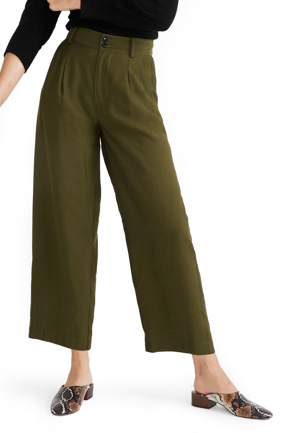 Get the look: Kate Middleton olive pants