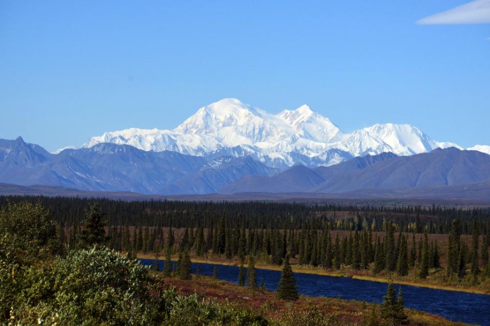 Denali National Park in Alaska, seen here on Sept. 1, 2015, placed seventh on the most dangerous parks list. Getty Images