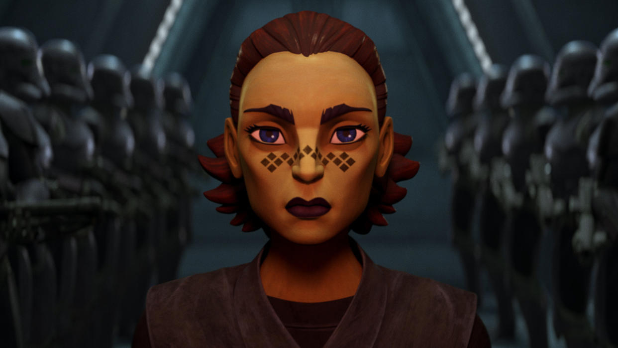 Barriss Ofee in Star Wars: Tales of the Empire. 
