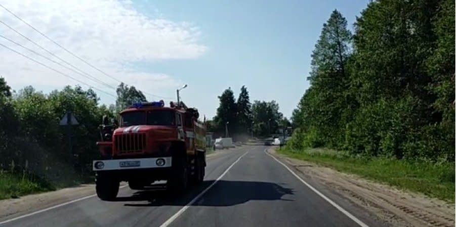 Klintsy, a border town in Russia, experiences explosions on June 14