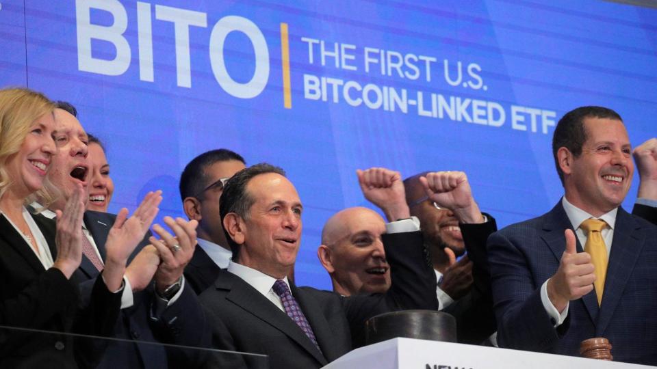 El ETF ProShares Bitcoin Strategy (BITO) acumuló alrededor de 2.500 millones de dólares en activos hasta el 10 de enero de este año
