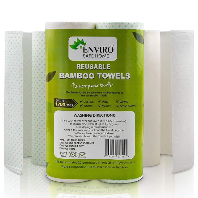 Ecolifestyle Reusable Bamboo Paper Towels