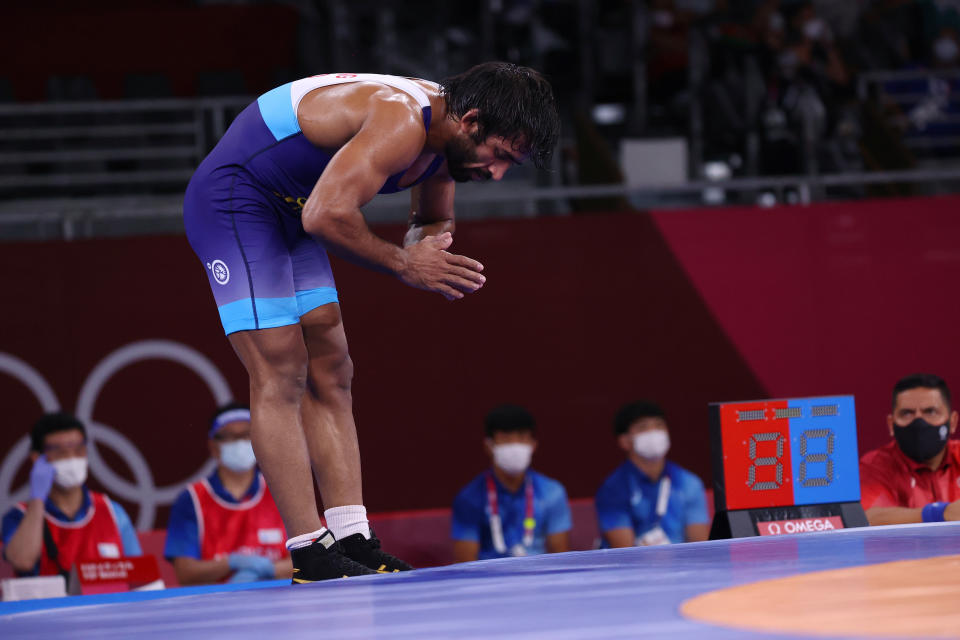 Tokyo 2020 Olympics - Wrestling - Bajrang Punia